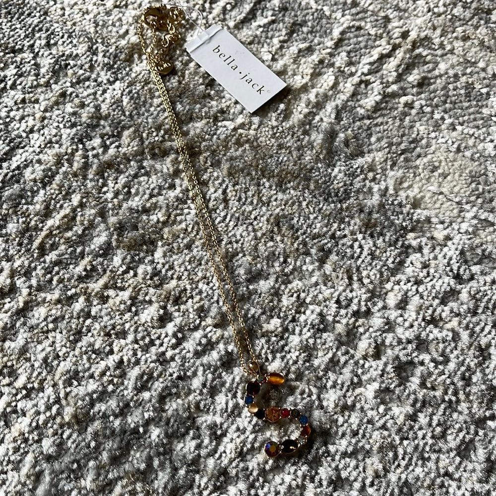 Letter “S” Necklace